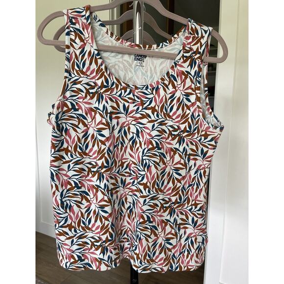 Lands End Tank Tops (set Of 4) Women’s Size XL/XLP Patterns And Solid - Picture 7 of 16